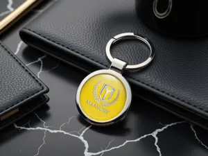 Mansory Personalisiert Schlüsselanhänger Foto Gewölbt Metall